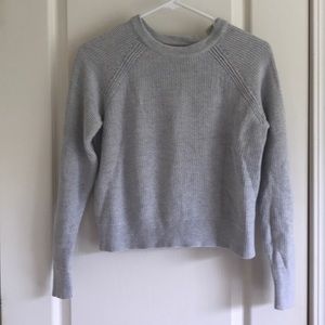 Gray sweater